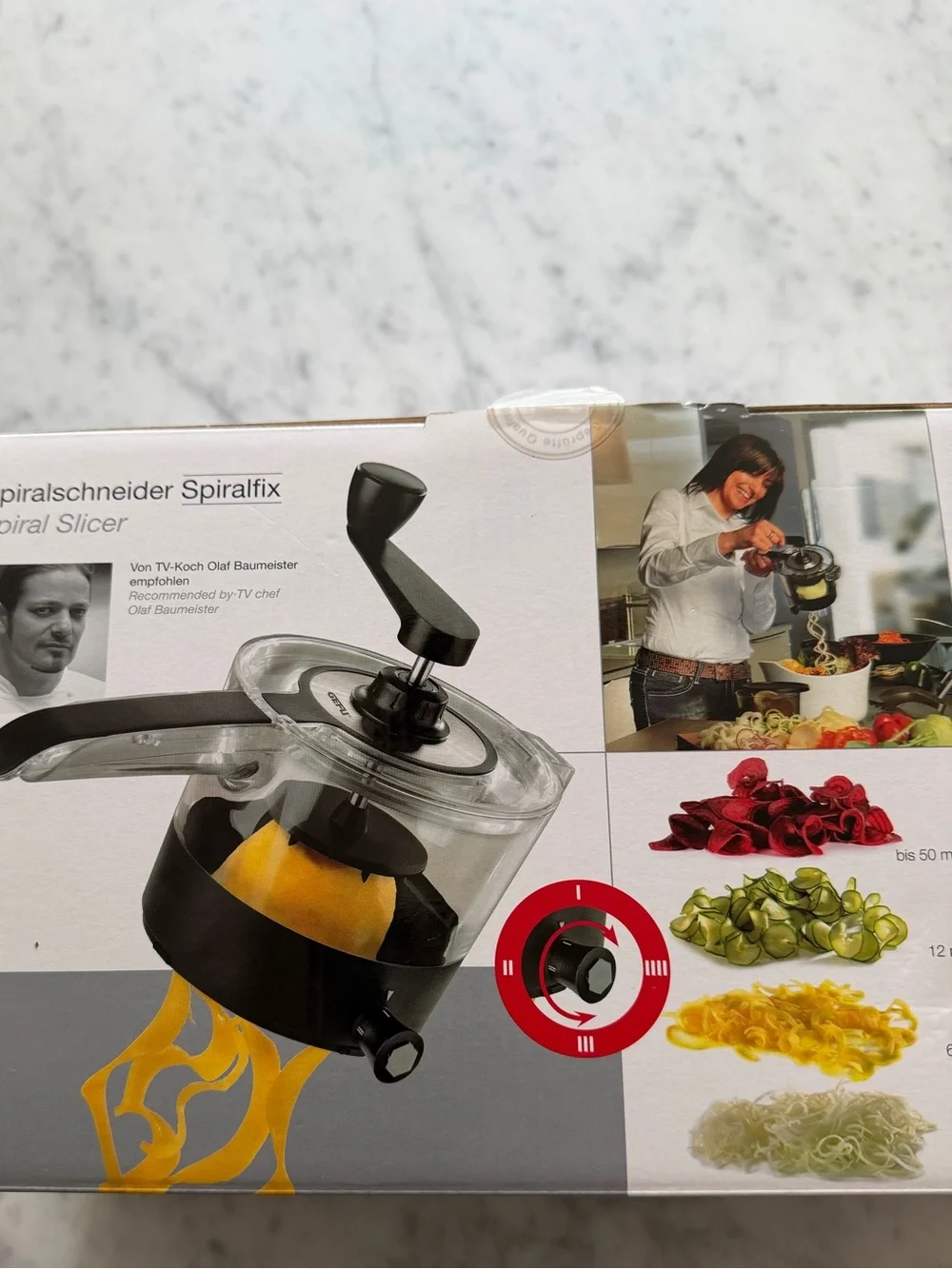 New! Spiralfix Spiral Slicer